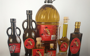Etiquetado Aceite, Balsámico y Aceitunas Las Ventas
